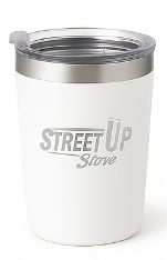 Mini Copo Térmico Inox  Café Wisky 260ml PERSONALIZADO! ( frente e verso)