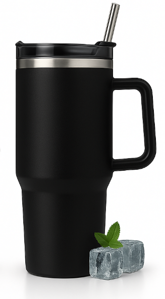 Copo Térmico com Alça 1200 ml – Liso, Premium e Elegante