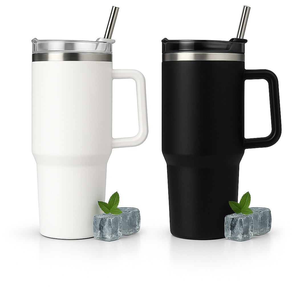 Copo Térmico com Alça 1200 ml – Liso, Premium e Elegante