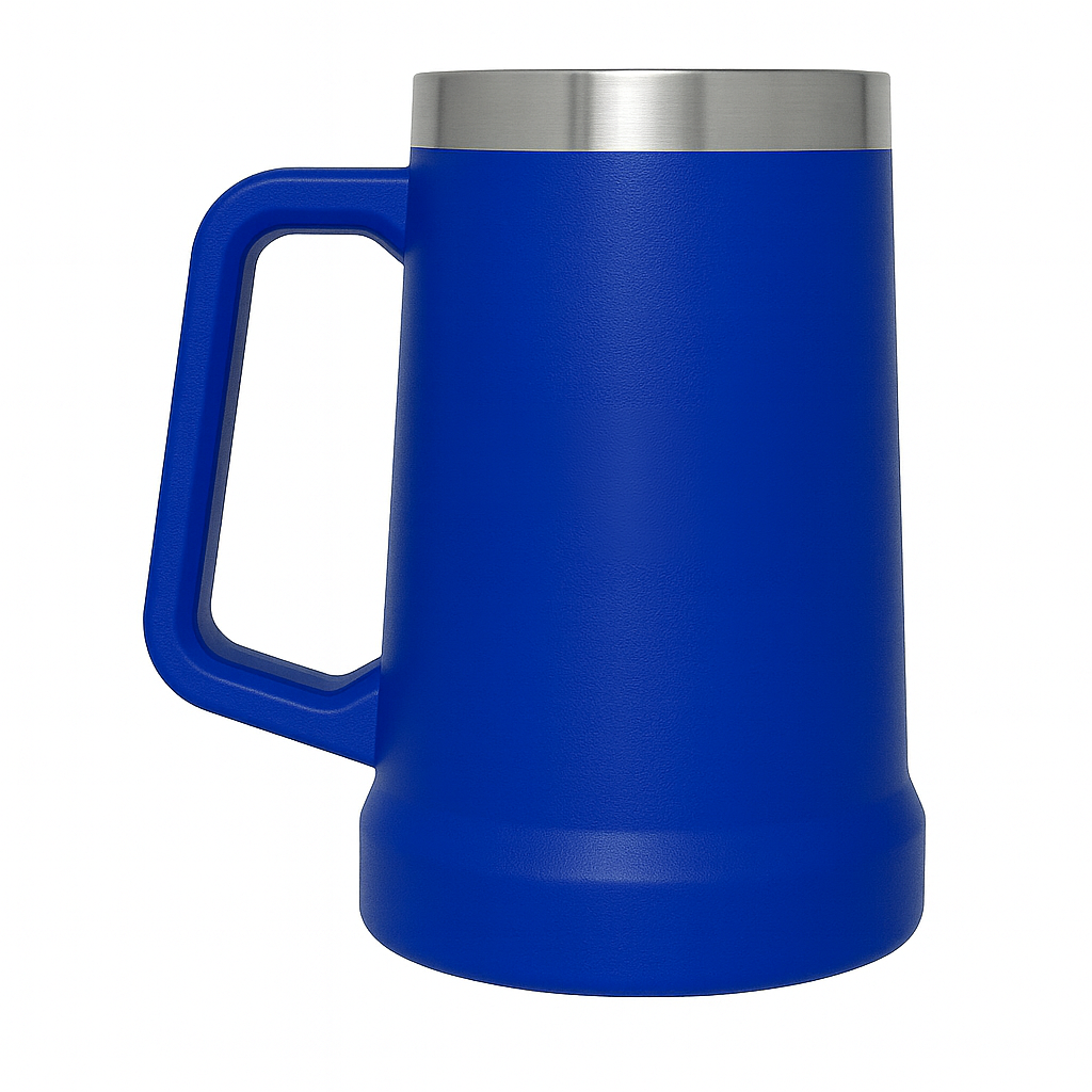 Copo Térmico Jarra 1200 ml Inox com Alça LISO— Cores Premium