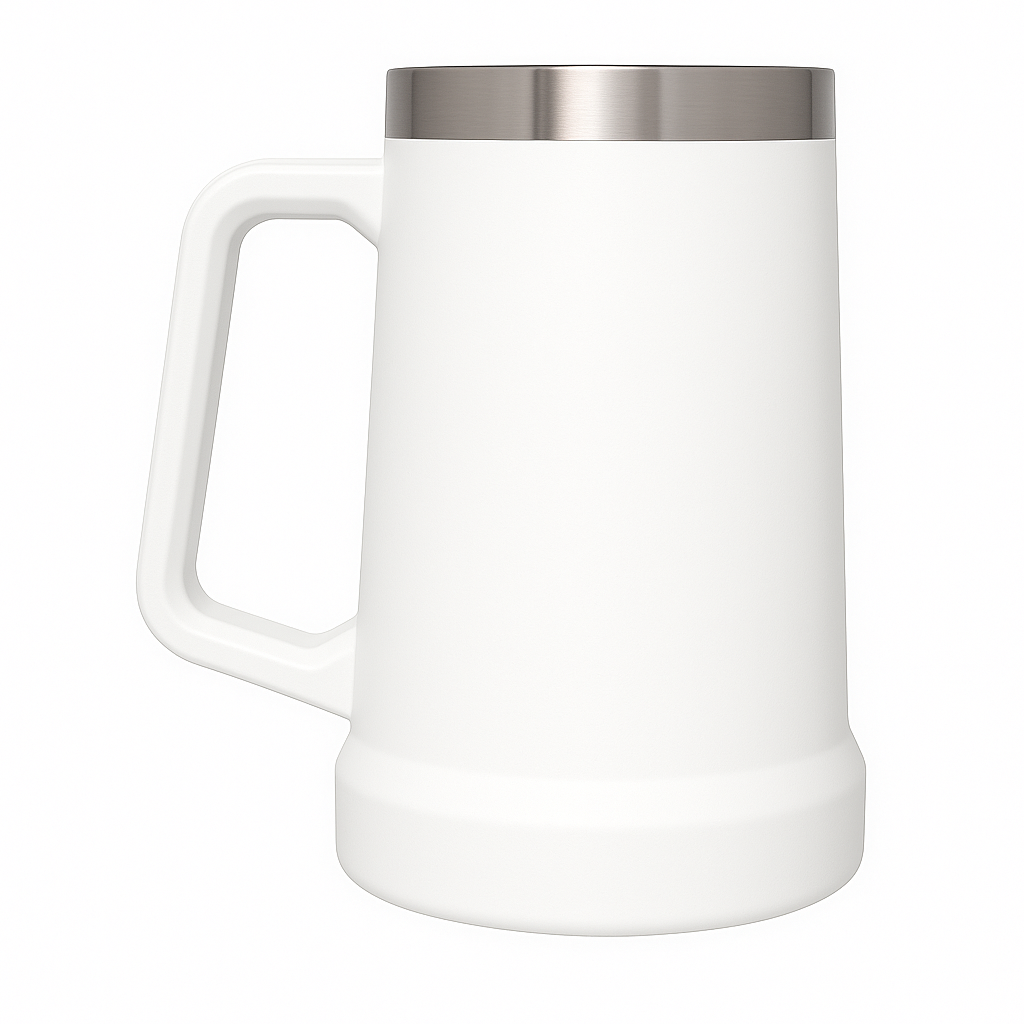 Copo Térmico Jarra 1200 ml Inox com Alça LISO— Cores Premium