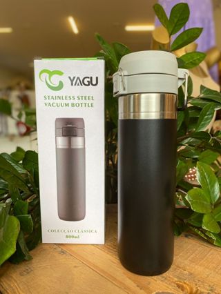GARRAFA TÉRMICA COM DISPLAY DE TEMPERATURA DIGITAL EM LED - PERSONALIZADO 800ml