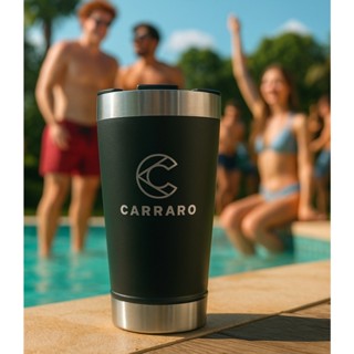 Kit copo termico 473ml PERSONALIZADOS (frente e verso)