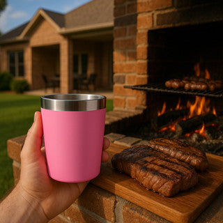 Mini Copo Térmico Inox Café Wisky 260ml