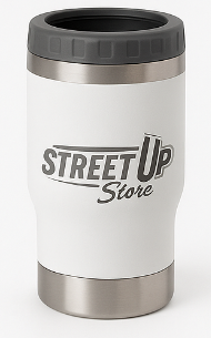 Copo Térmico 420ml Inox Personalizado com Tampa – Bebidas Geladas e Quentes