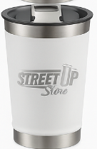 Kit Copos Térmicos 473ml Inox Personalizados com Tampa – Café, Cerveja, Drinks, Chimarrão e Tereré