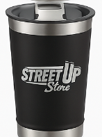 Kit Copos Térmicos 473ml Inox Personalizados com Tampa – Café, Cerveja, Drinks, Chimarrão e Tereré