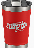 Kit Copos Térmicos 473ml Inox Personalizados com Tampa – Café, Cerveja, Drinks, Chimarrão e Tereré