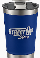 Kit Copos Térmicos 473ml Inox Personalizados com Tampa – Café, Cerveja, Drinks, Chimarrão e Tereré