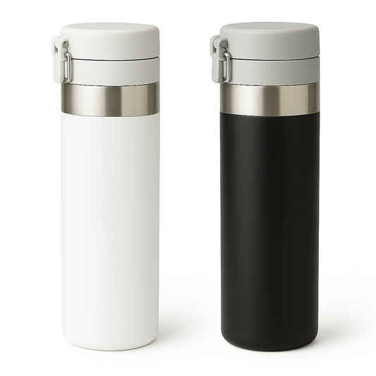 Kit Garrafas Térmicas 800 ml  — Elegância, durabilidade e personalização premium!