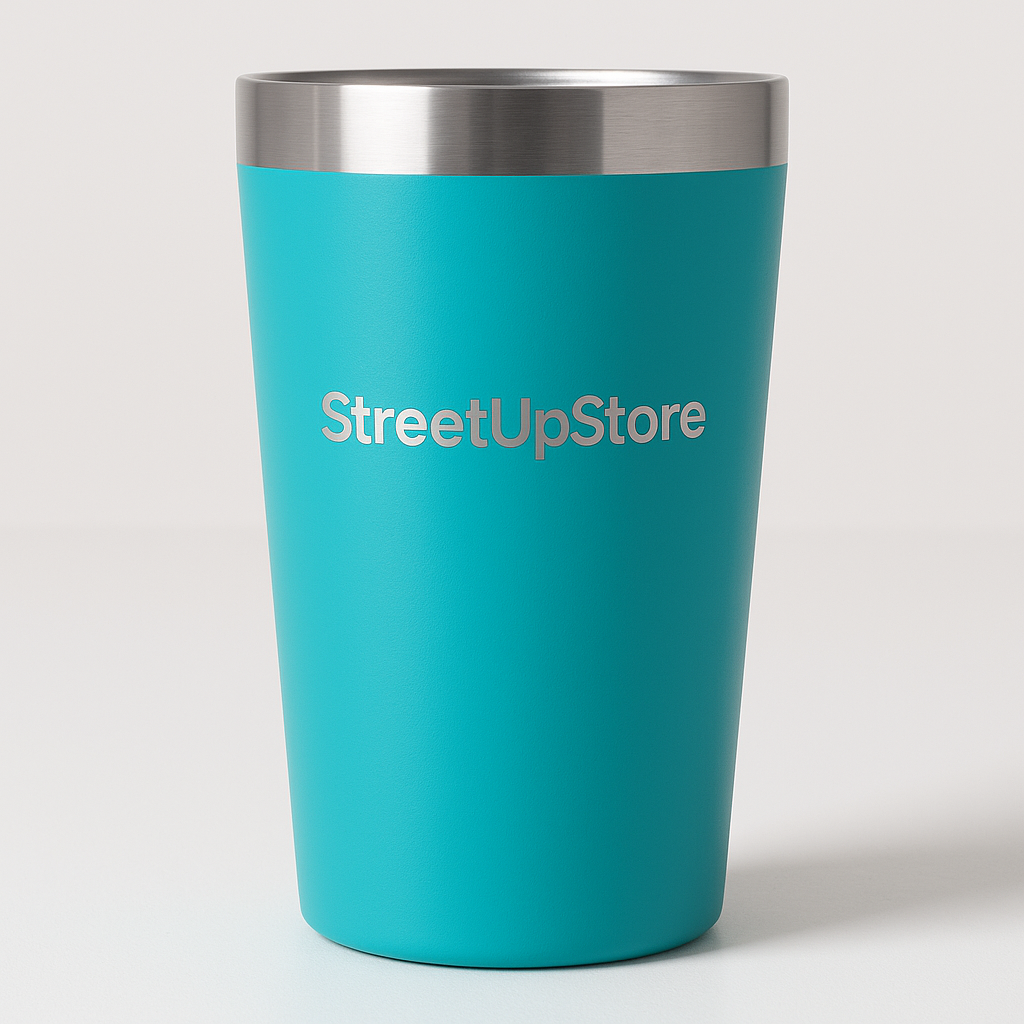 Copo Térmico 360mL PERSONALIZADO! (frente e verso)