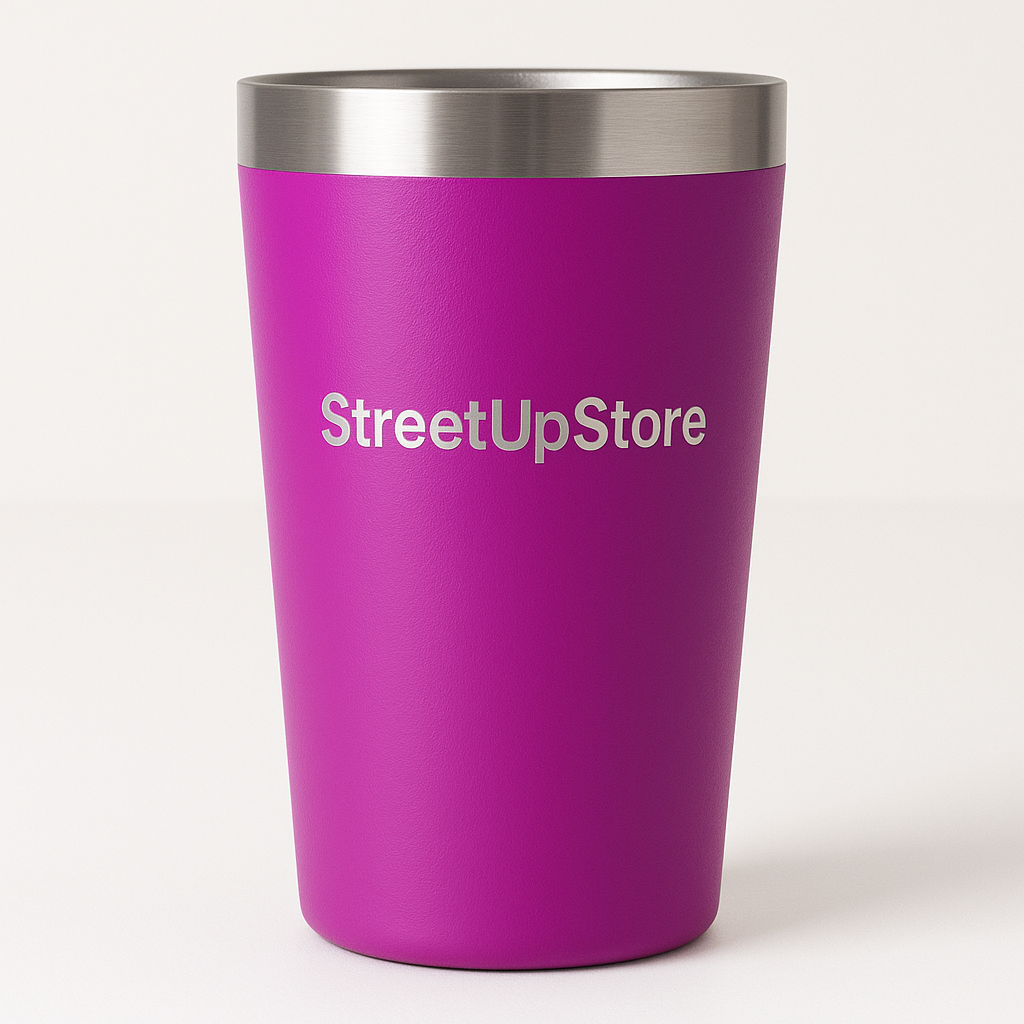 Copo Térmico 360mL PERSONALIZADO! (frente e verso)