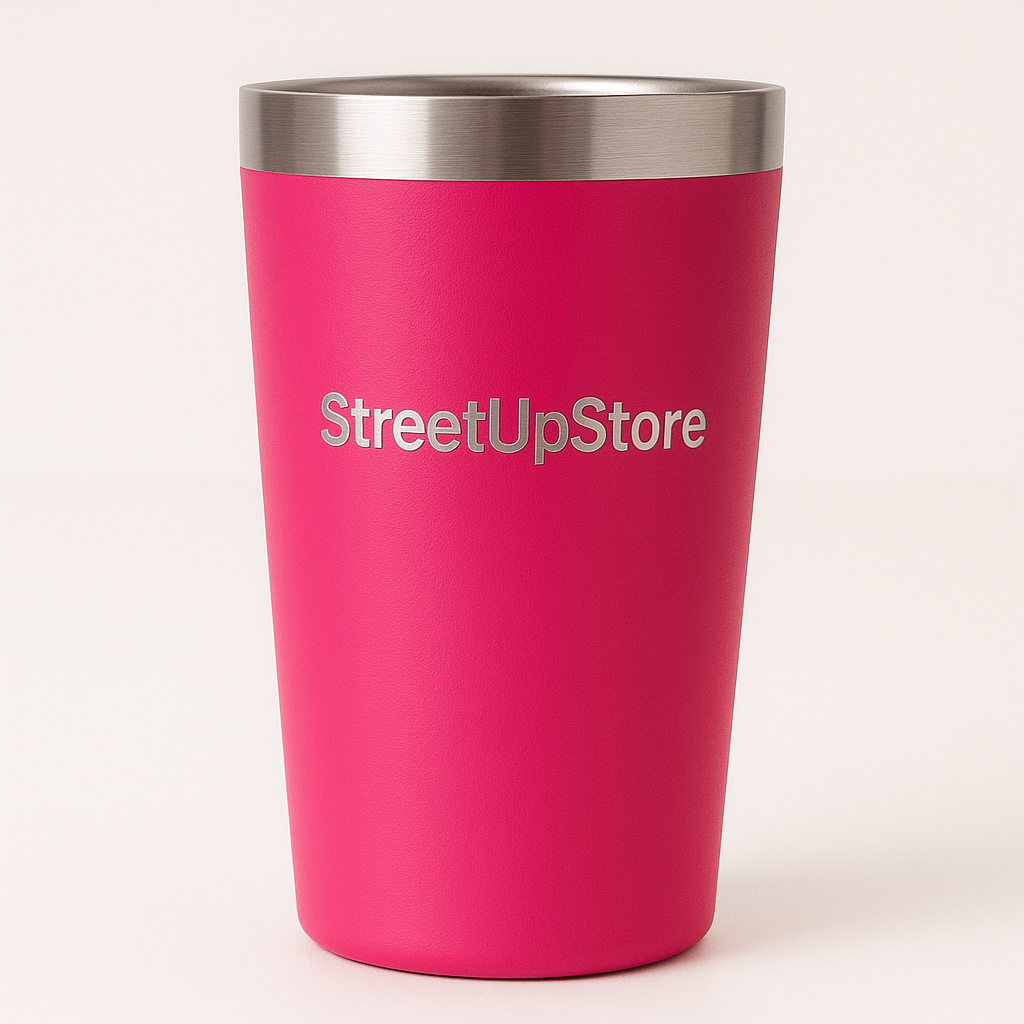 Copo Térmico 360mL PERSONALIZADO! (frente e verso)