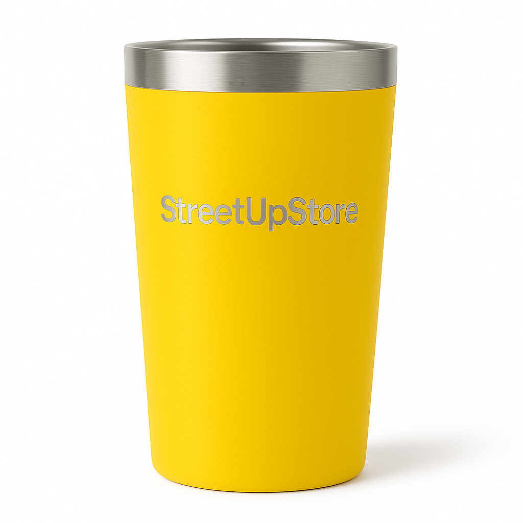 Copo Térmico 360mL PERSONALIZADO! (frente e verso)