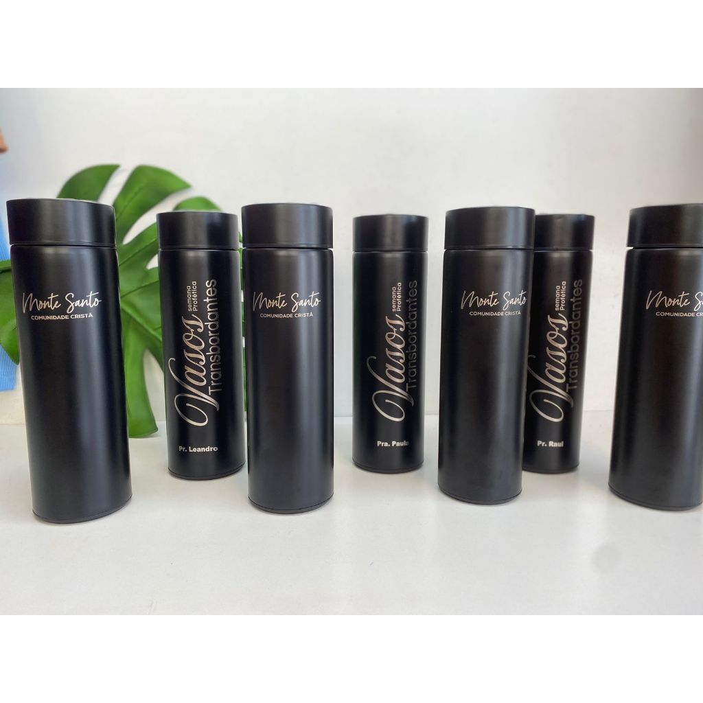 Garrafa térmica 500ml PERSONALIZADO!