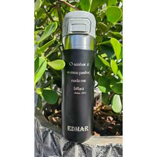 GARRAFA TÉRMICA COM DISPLAY DE TEMPERATURA DIGITAL EM LED - PERSONALIZADO 800ml