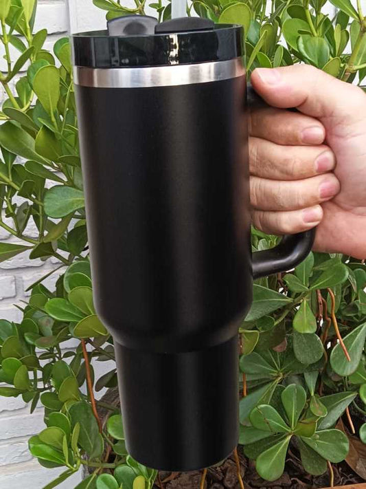 Copo térmico, Jarra 1200ml com canudo de aço inox