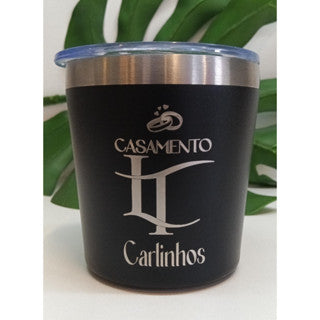 Kit copo térmico 260ml PERSONALIZADOS