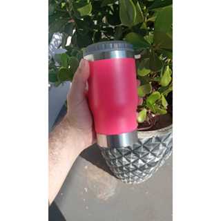 Copo térmico long neck 420mL (com abridor e 2 tampas) PERSONALIZADO