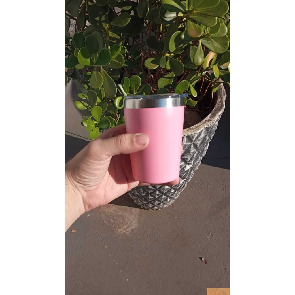Mini Copo Térmico Inox  Café Wisky 260ml PERSONALIZADO!