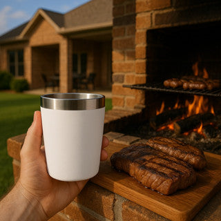 Mini Copo Térmico Inox  Café Wisky 260ml