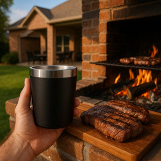 Mini Copo Térmico Inox  Café Wisky 260ml PERSONALIZADO!